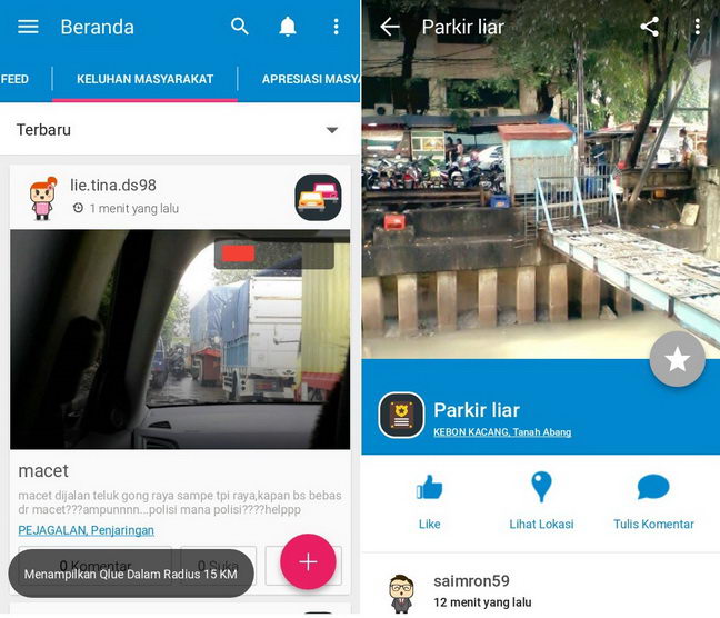 Aplikasi qlue jakarta smart city bisa mengatasi macet Jakarta denga fitur smart speaker