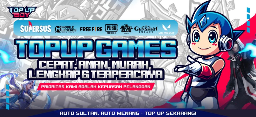 Review TopUpBoy, Situs Top Up Terpercaya dan Diamond FF Legal Termurah