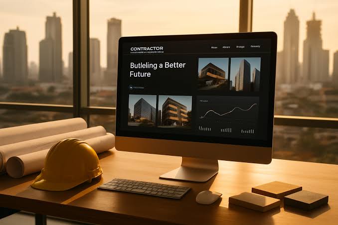 Contoh Website Compro Kontraktor yang Layak Jadi Referensi Tender