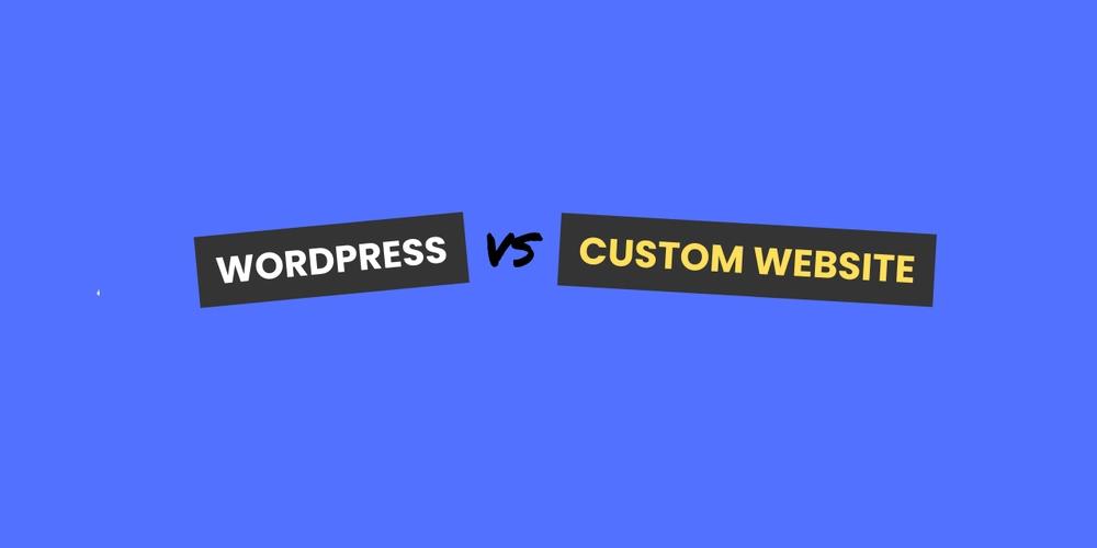 WordPress vs Website Custom Pertanyaan yang Salah